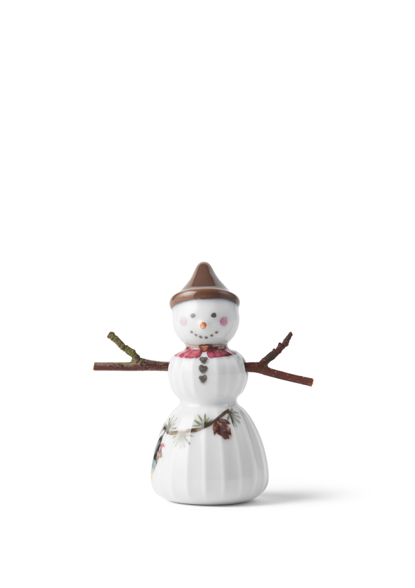 Hammershøi Christmas Snowgirl H8 white w. deco