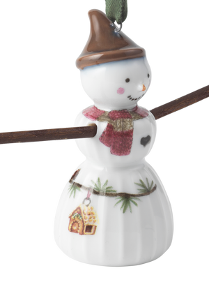 Hammershøi Christmas Snowgirl hanging variant H6.5 white w. deco