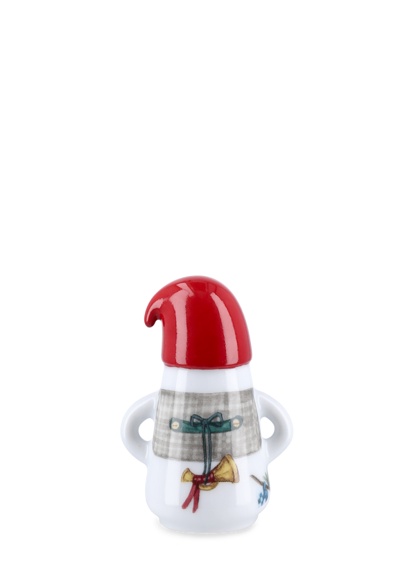 Hammershøi Christmas Father Elf Ø6 cm white w. deco