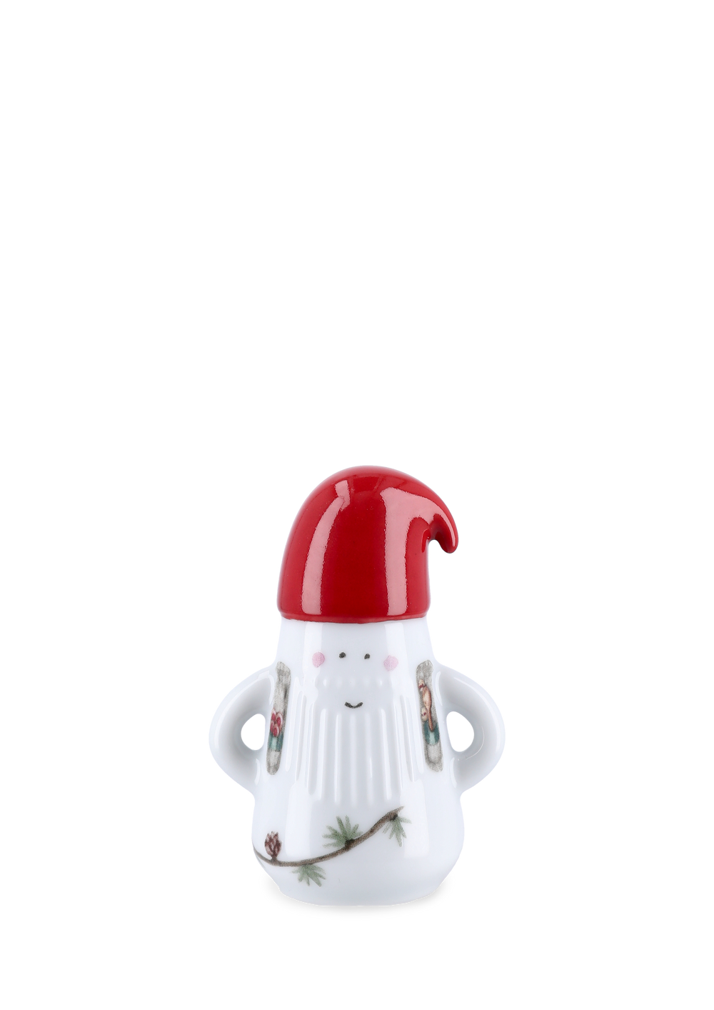 Hammershøi Christmas Father Elf Ø6 cm white w. deco