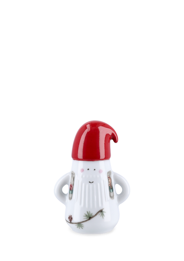 Hammershøi Christmas Father Elf Ø6 cm white w. deco