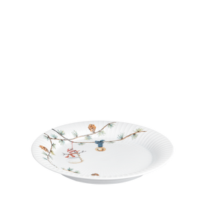 Hammershøi Christmas Plate Ø22 cm white w. deco