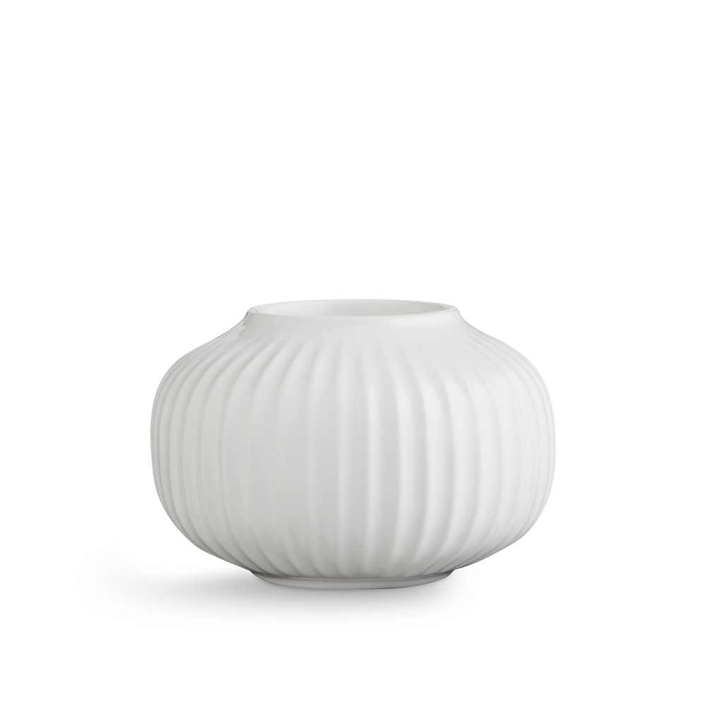 Hammershøi Tealight holder Ø10 cm white