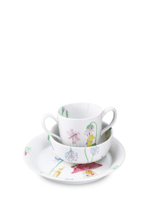 Hammershøi Kids Mug, Plate and Bowl Set