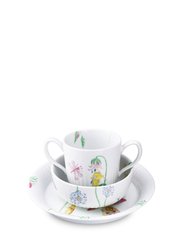 Hammershøi Kids Mug, Plate and Bowl Set