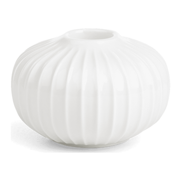 Hammershøi Candle holder round Ø8 cm white