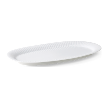 Hammershøi Oval serving dish 40x22.5 cm white