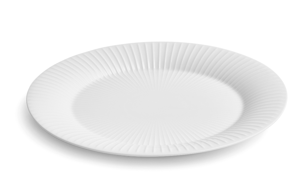 Hammershøi Oval serving dish 28.5x22.5 cm white