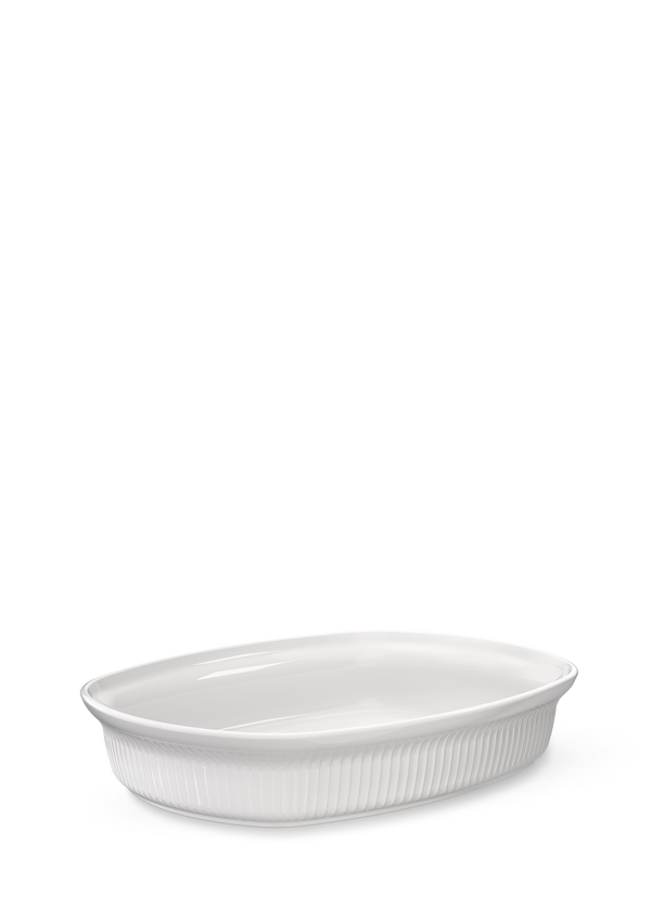 Hammershøi Ovenproof dish 32x24 cm white