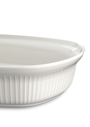 Hammershøi Ovenproof dish 32x24 cm white
