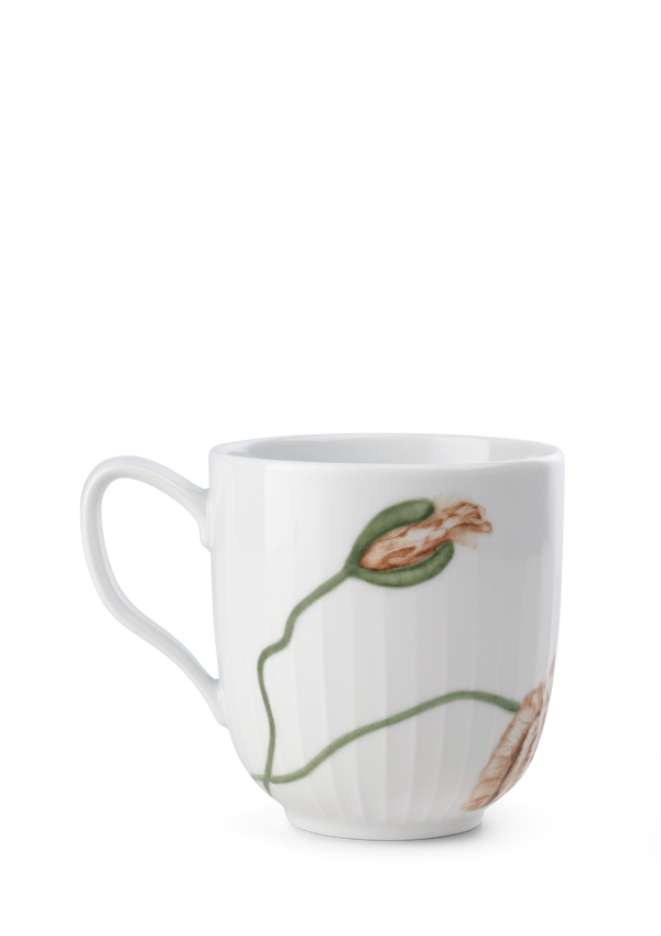 Hammershøi Poppy Mug 33 cl white w. deco