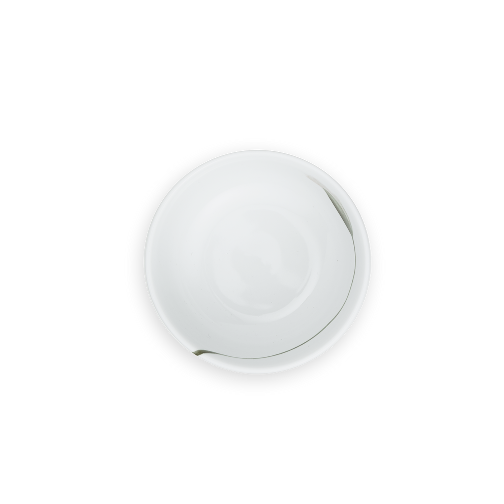 Hammershøi Poppy Bowl Ø12 cm white w. deco