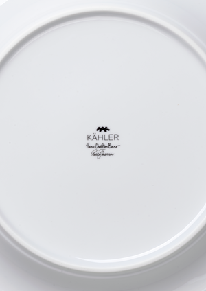 Hammershøi Poppy Plate Ø27 cm white w. deco