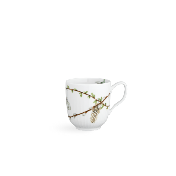 Hammershøi Spring Mug 33 cl white w. deco