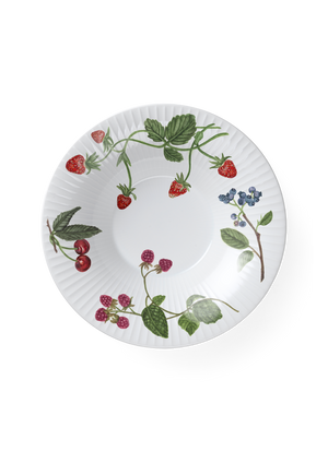 Hammershøi Summer Soup plate Ø21 cm summer berries