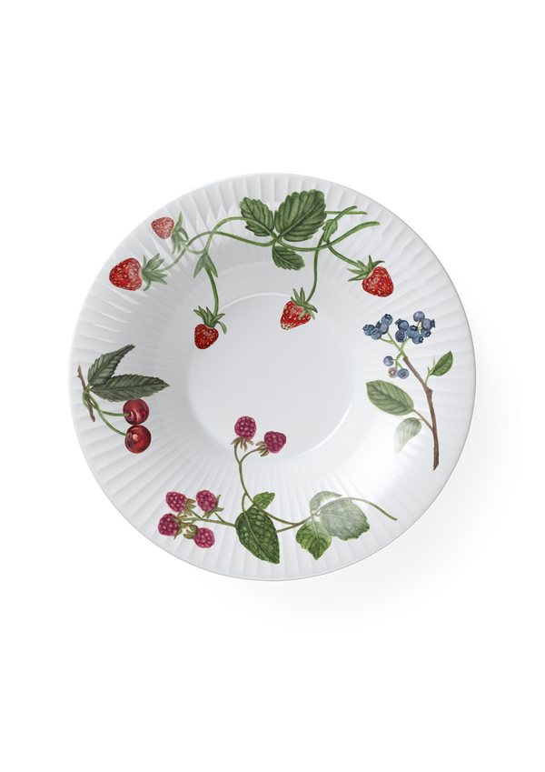 Hammershøi Summer Soup plate Ø21 cm summer berries