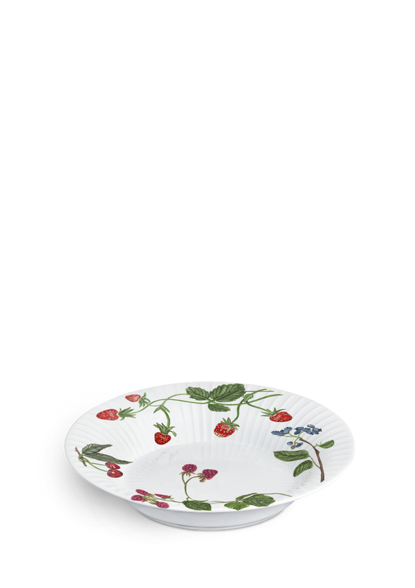 Hammershøi Summer Soup plate Ø21 cm summer berries