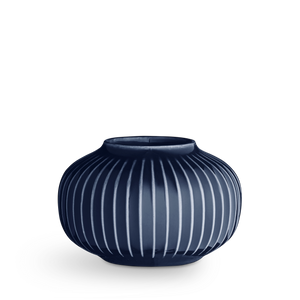 Hammershøi Tealight holder round Ø10 cm indigo