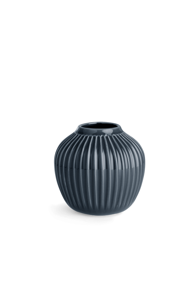 Hammershøi Vase H13 cm anthracite grey