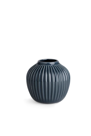 Hammershøi Vase H13 cm anthracite grey