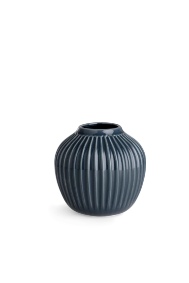 Hammershøi Vase H13 cm anthracite grey