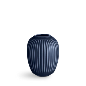 Hammershøi Vase H10.5 cm indigo