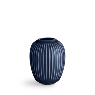Hammershøi Vase H10.5 cm indigo