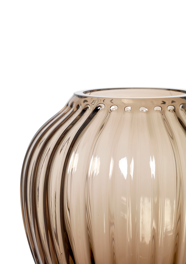 Hammershøi Vase H14 cm walnut