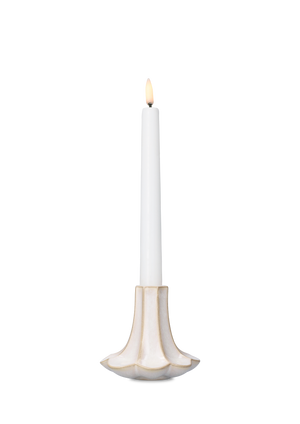 Kantarel Candle holder H10 cm sand