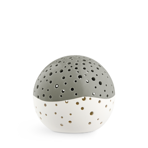 Nobili Tealight holder round Ø14 cm olive green