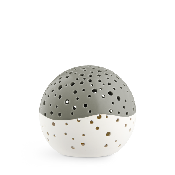 Nobili Tealight holder round Ø14 cm olive green