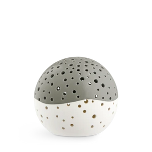 Nobili Tealight holder round Ø14 cm olive green