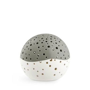 Nobili Tealight holder round Ø14 cm olive green