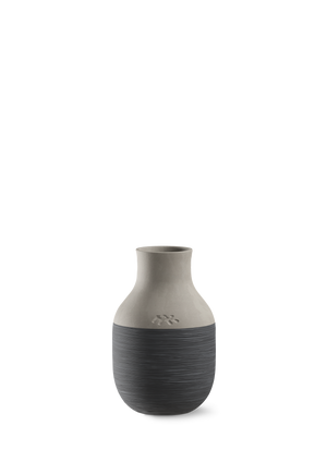 Omaggio Circulare Vase H12.5 cm anthracite grey