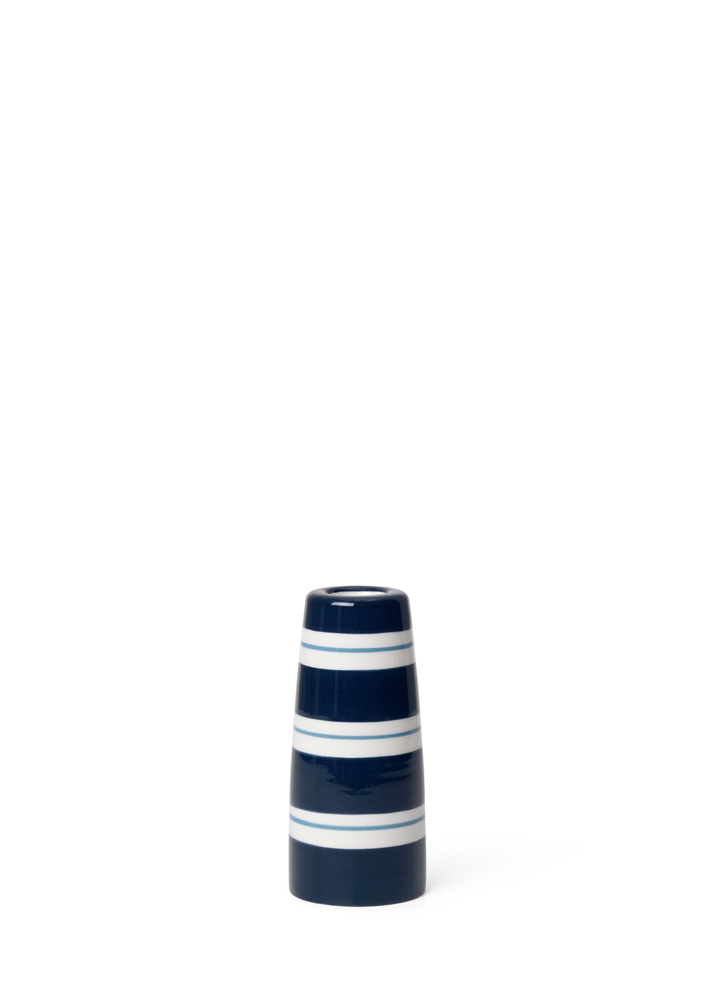 Omaggio Nuovo Candle holder H12 cm dark blue