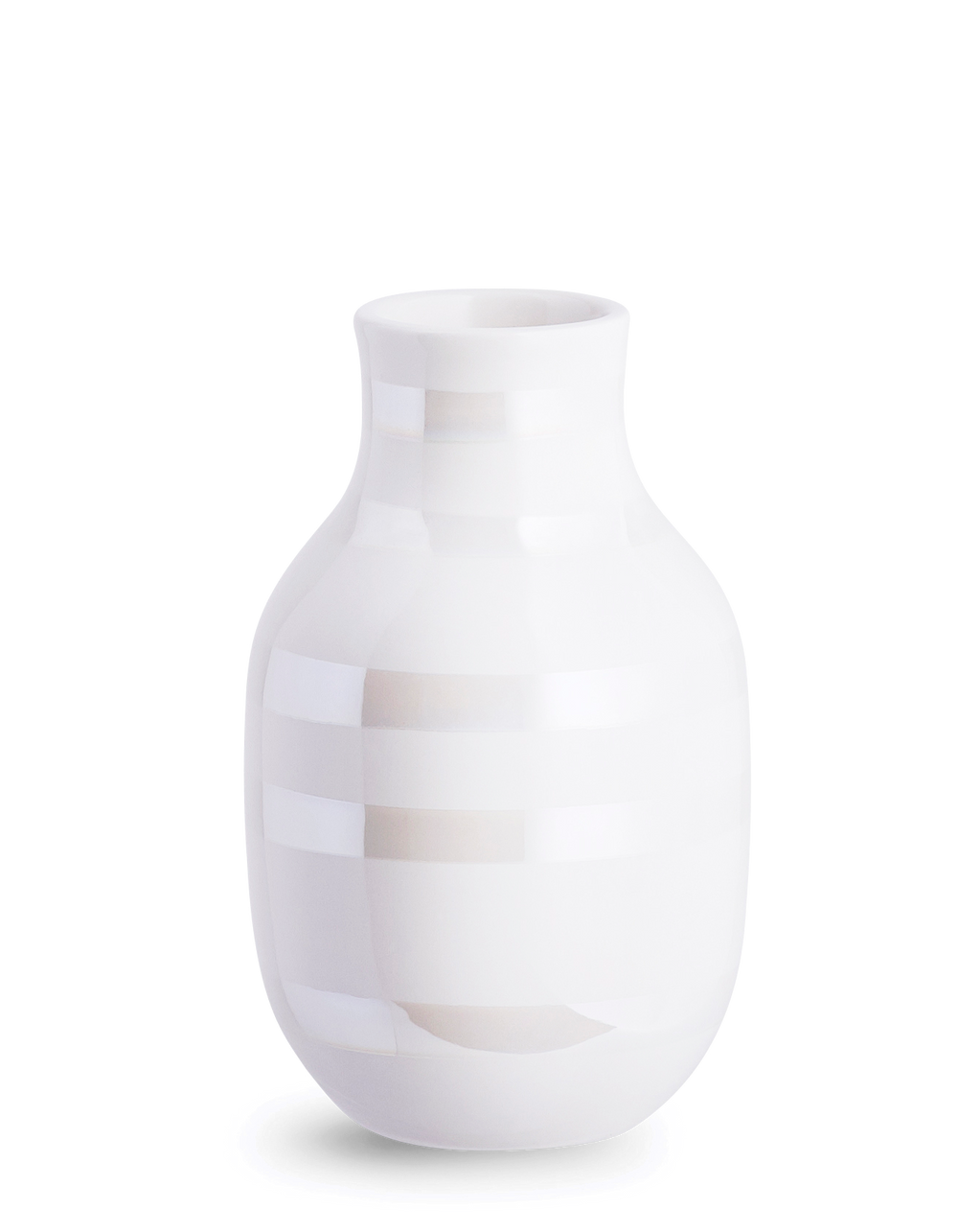 Omaggio Vase H12.5 cm mother of pearl