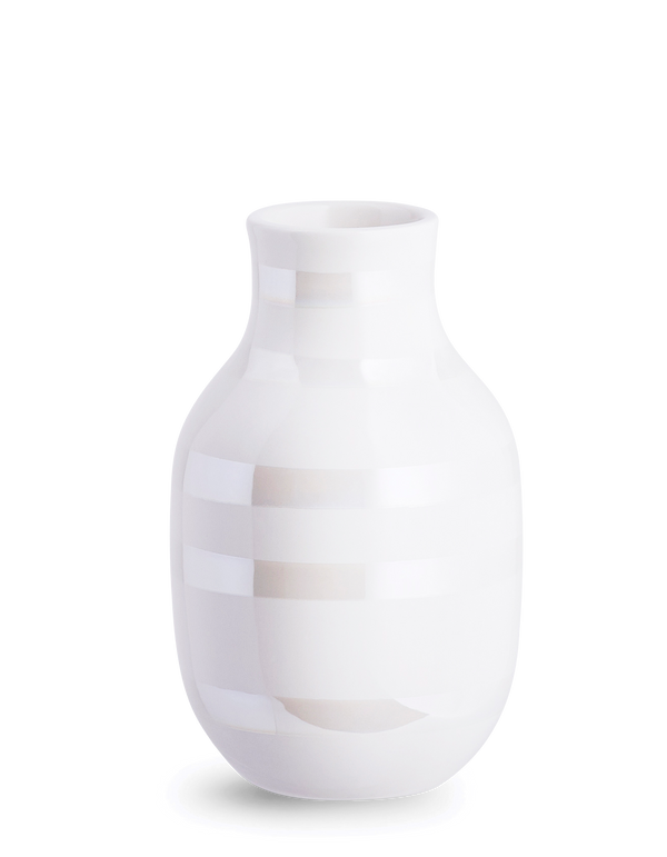 Omaggio Vase H12.5 cm mother of pearl
