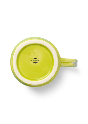 Poppery Mug with handle 35 cl apple green/mint