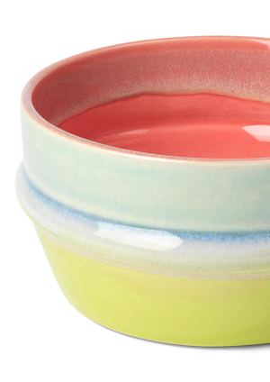 Poppery Bowl Ø12 cm pink/mint/apple green