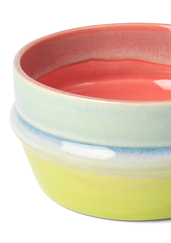 Poppery Bowl Ø12 cm pink/mint/apple green