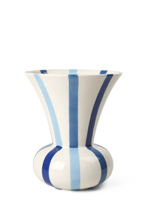 Signature Vase H20 cm blue