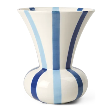 Signature Vase H20 cm blue