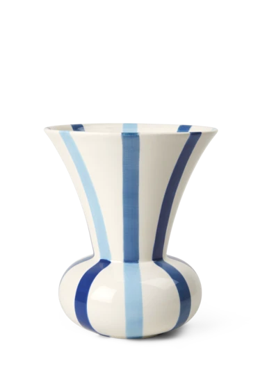 Signature Vase H20 cm blue