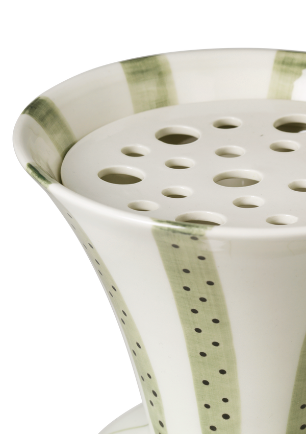 Signature Vase H20 cm green