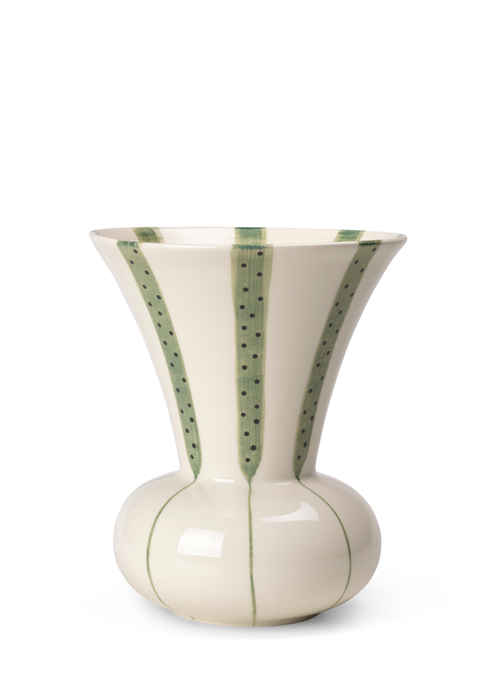 Signature Vase H20 cm green