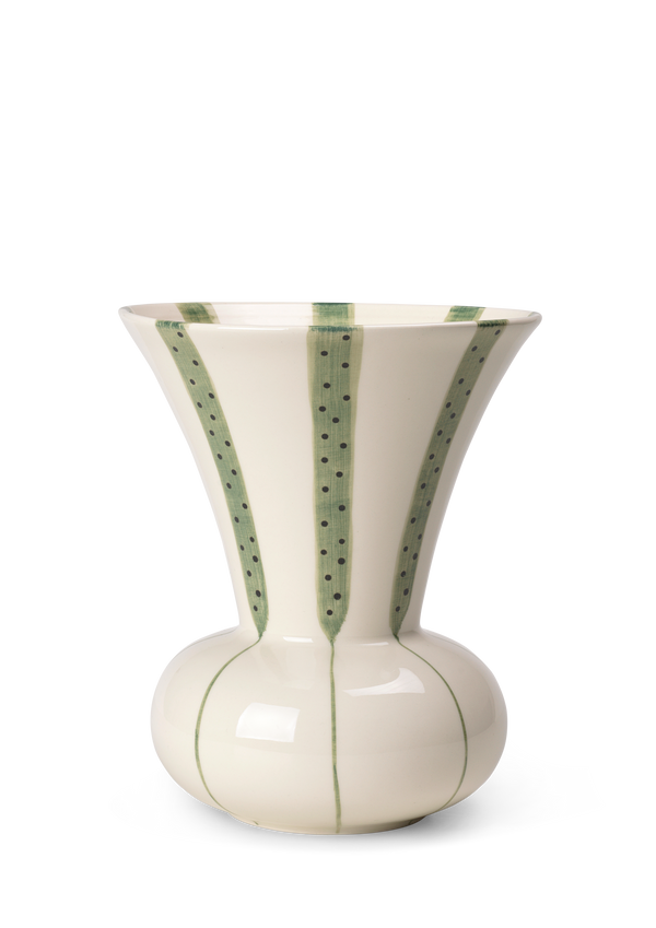 Signature Vase H20 cm green