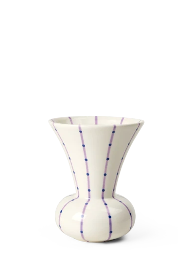 Signature Vase H15 cm purple