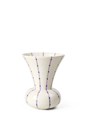 Signature Vase H15 cm purple