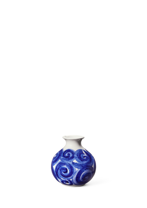 Tulle Vase H10.5 cm blue