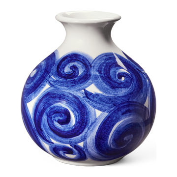 Tulle Vase H10.5 cm blue
